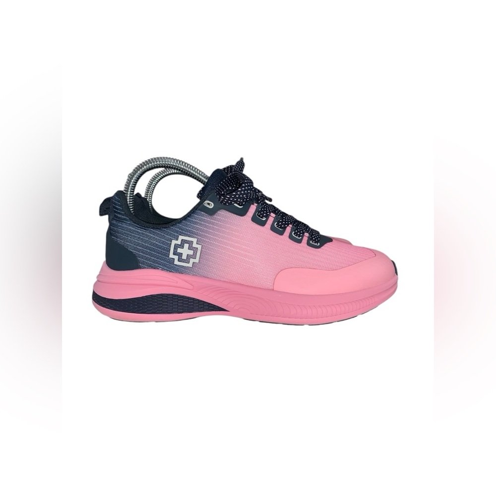 SwissBrand Elasion Pink/Navy Athletic Sneakers Size 7 - Picture 4 of 11